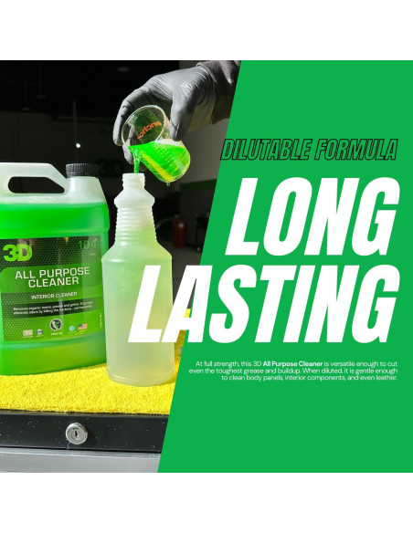 Limpiador Multiusos 3D - 16 oz (0.45 kg) para Interiores y Exteriores Limpiador Multiusos 3D - 16 oz (0.45 kg) para Interiores y Exteriores
