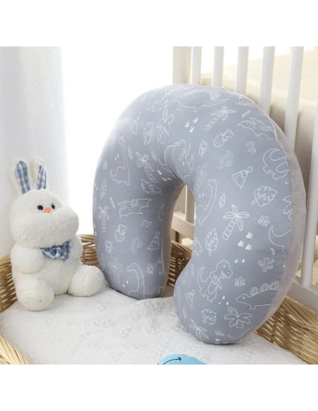 Funda de Almohada de Lactancia DILIMI Dinosaurio Suave y Transpirable Funda de Almohada de Lactancia DILIMI Dinosaurio Suave y Transpirable