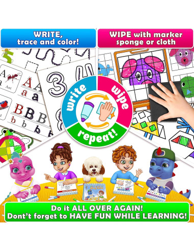 Libro Ocupado Curioso 2 Aprender Montessori Azul 15 Actividades
