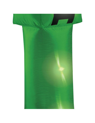 Decoración Inflable Creeper Minecraft 4 Pies con LED