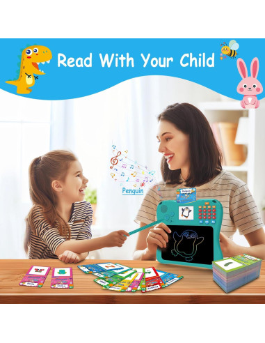 EASEGMER Juguete Educativo 3 en 1 para Niños 0.57 kg