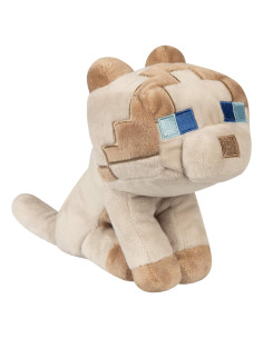 Peluche Gato Ragdoll JINX Minecraft Explorador Feliz 14cm