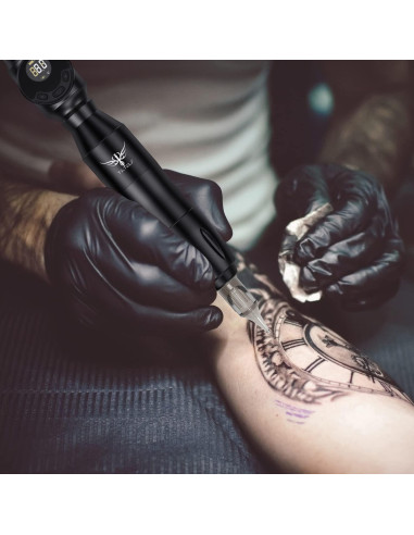 Kit de Tatuaje Inalámbrico TATELF G12 con Batería 2000mAh