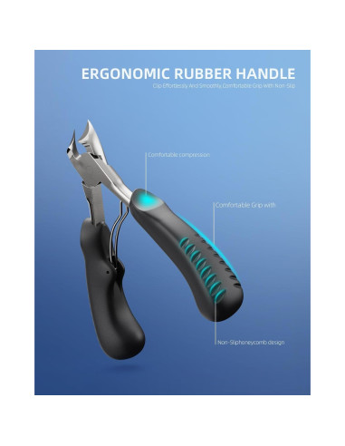 Cortauñas Profesional Kaasage KMP1 para Uñas Gruesas y Encarnadas