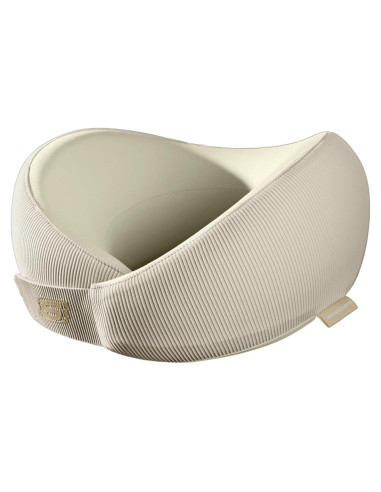 Almohada de Cuello Ergonomica Skechers Beige Espuma Memoria