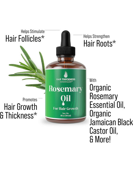 Aceite de Romero Hair Thickness Maximizer 28.35g Crecimiento Cabello Aceite de Romero Hair Thickness Maximizer 28.35g Crecimiento Cabello