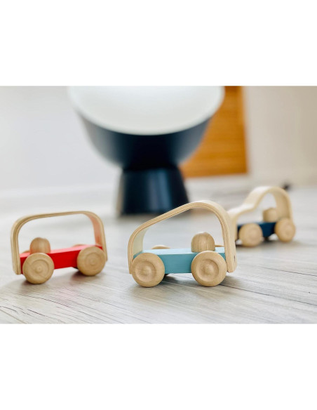 Autobús Vroom PlanToys 5726 de Madera para Niños Autobús Vroom PlanToys 5726 de Madera para Niños