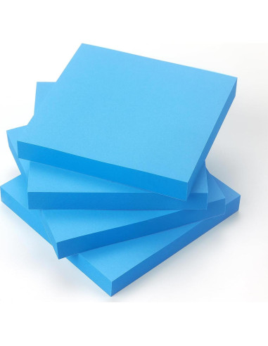 Notas Adhesivas 7.62x7.62 cm Osboo Azul 4 Pads 360 Hojas