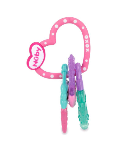 Anillo de Dentición IcyBite Nuby - Gel PureIce, Donut y Helado