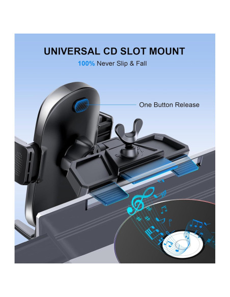 Soporte para Teléfono en Auto Guanda MM221 Ajustable 360 Soporte para Teléfono en Auto Guanda MM221 Ajustable 360