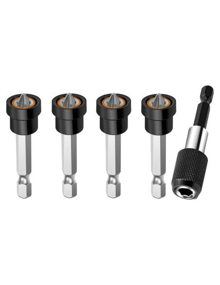 Juego de 5 Brocas para Tornillos de Yeso XIANFENGHU 50mm Juego de 5 Brocas para Tornillos de Yeso XIANFENGHU 50mm