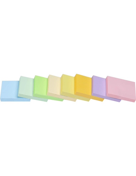 Notas Adhesivas Vanpad 3.81x5.08 cm, 24 Almohadillas, 75 Hojas Notas Adhesivas Vanpad 3.81x5.08 cm, 24 Almohadillas, 75 Hojas