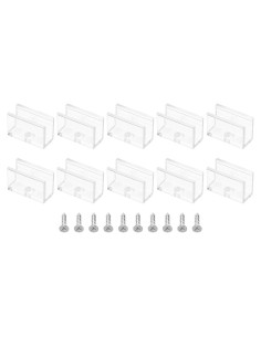 Clips de Luz LED en Tira PATIKIL 40 Piezas Soportes Plástico