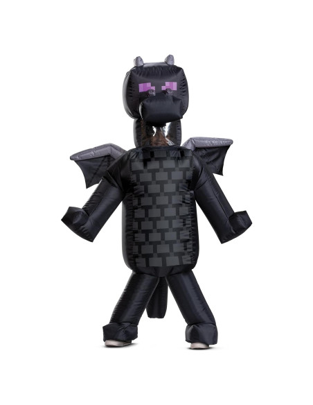 Disfraz Inflable Dragón Ender Minecraft para Niños - Talla 7-8 Disfraz Inflable Dragón Ender Minecraft para Niños - Talla 7-8