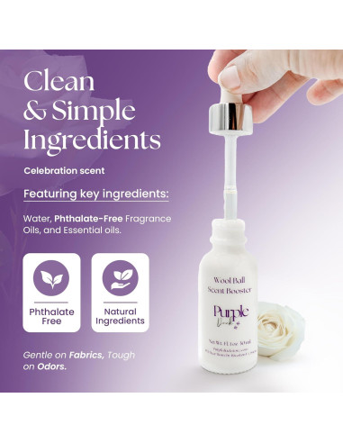 Aditivo de Fragancia para Lavandería Purple Duck 30 ml Celebración