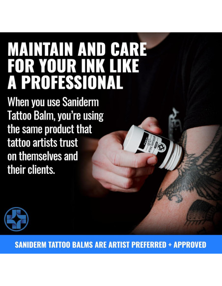 Bálsamo Cuidado Tatuajes Saniderm 28g - Natural y Sin Fragancia Bálsamo Cuidado Tatuajes Saniderm 28g - Natural y Sin Fragancia