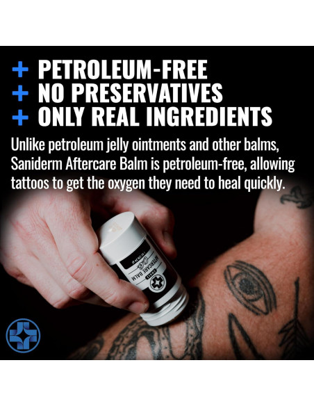 Bálsamo Cuidado Tatuajes Saniderm 28g - Natural y Sin Fragancia Bálsamo Cuidado Tatuajes Saniderm 28g - Natural y Sin Fragancia
