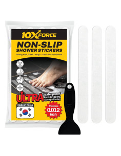 Pegatinas Antideslizantes 10XFORCE para Baño - Grano de Diamante