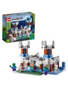 LEGO Minecraft El Castillo de Hielo 21186 - 499 Piezas, 8+ Años