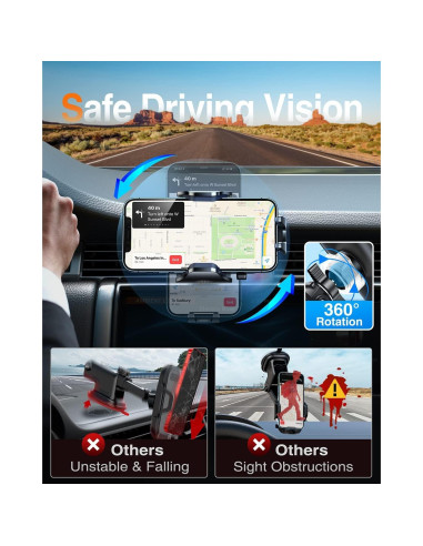 Soporte para Teléfono de Coche VANMASS TNZK-1 Universal 2025