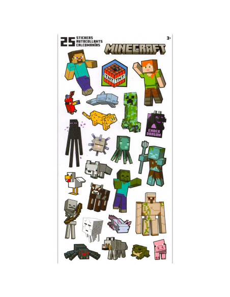 Conjunto Escolar Minecraft 11 Piezas - Estuche, Cuaderno, Lápices Conjunto Escolar Minecraft 11 Piezas - Estuche, Cuaderno, Lápices