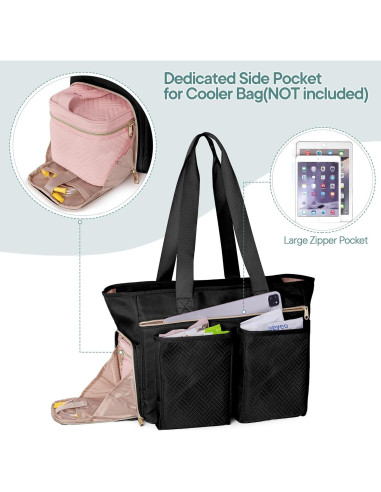 Bolsa de Transporte Fasrom para Extractor de Leche - Negra
