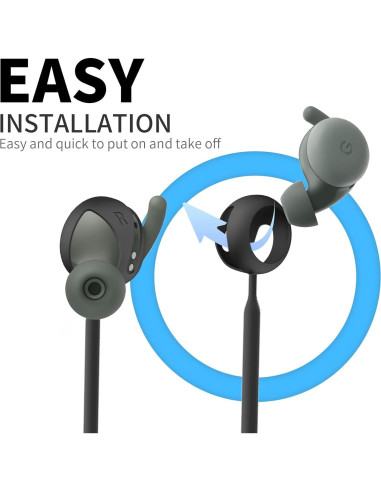 Correa Antipérdida WOFRO para Google Pixel Buds A-Series - Negro