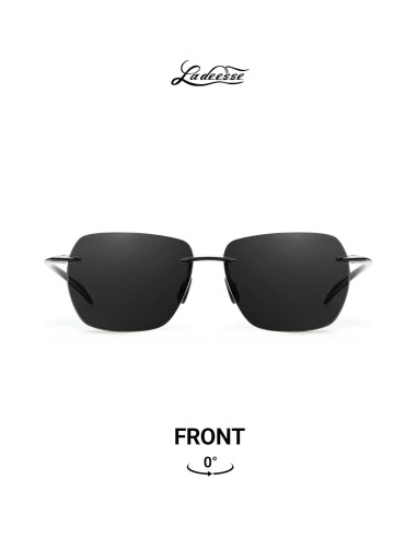 Gafas de sol polarizadas LADEESSE para hombres UV protección