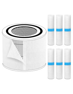 Prefiltro HSIAMEN para purificadores Levoit Core 300 y PuroAir 240, paquete de 6