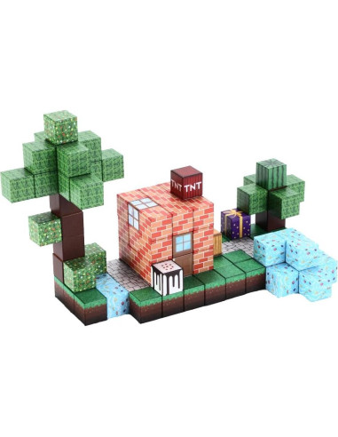 Bloques Magnéticos de Construcción 108PCS Jardín STEM Niños 3-10 Años