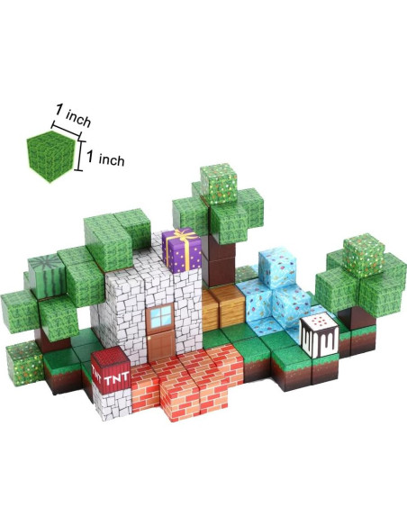 Bloques Magnéticos de Construcción 108PCS Jardín STEM Niños 3-10 Años Bloques Magnéticos de Construcción 108PCS Jardín STEM Niños 3-10 Años
