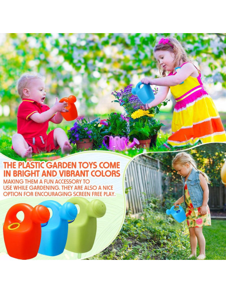 Set de 3 Regaderas de Plástico para Niños - Lunmon Set de 3 Regaderas de Plástico para Niños - Lunmon