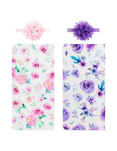 Conjunto de Mantitas para Bebés R CABALLO 0-3 Meses Floral