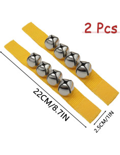 Campanas de Muñeca CashBeat 22cm Color Albaricoque Musicales 2