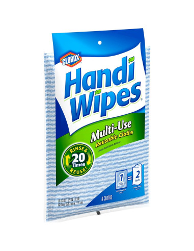 Clorox Handi Wipes Paños Reutilizables Multiusos 6 Unidades