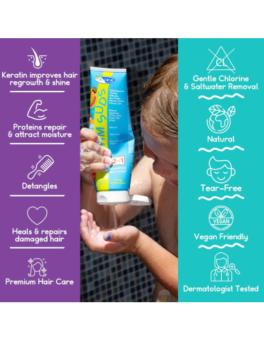 Set TRISWIM Kids: Champú y Acondicionador 2-en-1 250 ml