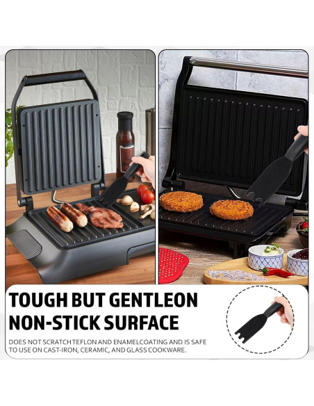 Raspador Universal de Nylon Qianyu para Parrillas George Foreman Raspador Universal de Nylon Qianyu para Parrillas George Foreman
