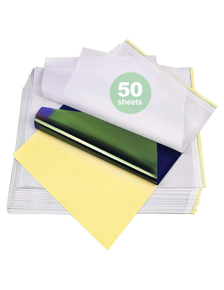 Papel de Transferencia para Tatuajes Jconly A4 50 Hojas Papel de Transferencia para Tatuajes Jconly A4 50 Hojas
