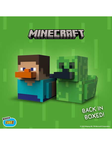 Figura de Pato TUBBZ Minecraft Creeper - Vinilo 9 cm Figura de Pato TUBBZ Minecraft Creeper - Vinilo 9 cm