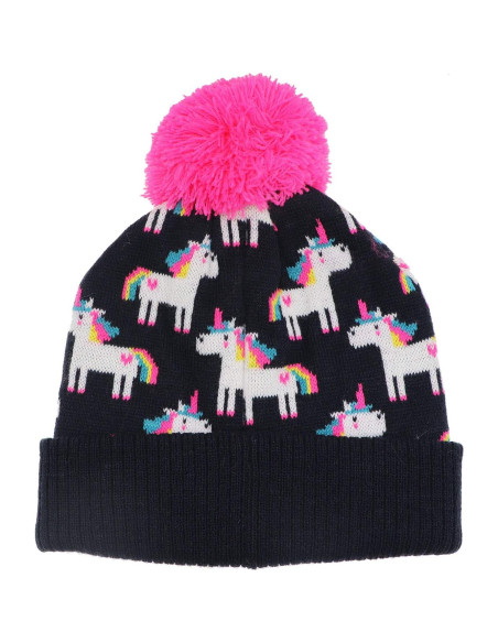 Conjunto Gorro y Guantes de Invierno Unicornio Niñas 2-8 Años Conjunto Gorro y Guantes de Invierno Unicornio Niñas 2-8 Años