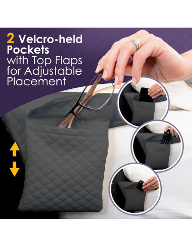 Juego de Almohadas en Cuña XetraDesign Media Reina 30 cm (2-pk)