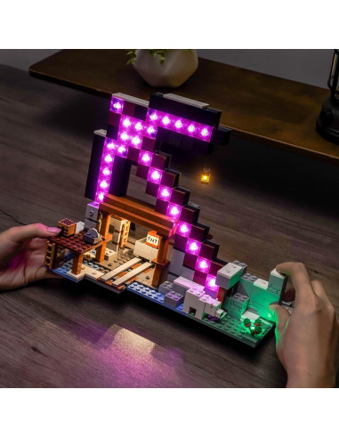 Kit de Iluminación LED Brickshining para LEGO 21277 - Mina de Pico