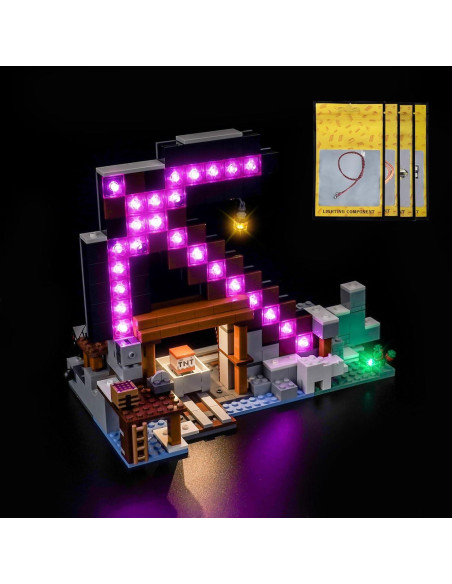 Kit de Iluminación LED Brickshining para LEGO 21277 - Mina de Pico Kit de Iluminación LED Brickshining para LEGO 21277 - Mina de Pico