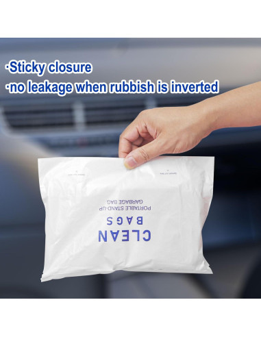 Bolsas de Basura Desechables Klyuqoz 60 Unidades 2.86L