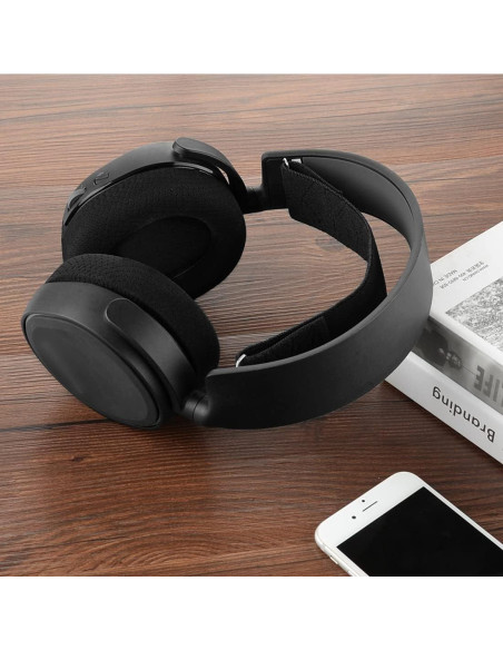 Almohadilla de Banda de Reemplazo Geekria para SteelSeries Arctis 5 y 3 - Negro Almohadilla de Banda de Reemplazo Geekria para SteelSeries Arctis 5 y 3 - Negro