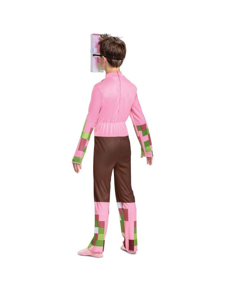 Disfraz de Minecraft Zombie Pigman para Niños - Talla Grande Disfraz de Minecraft Zombie Pigman para Niños - Talla Grande