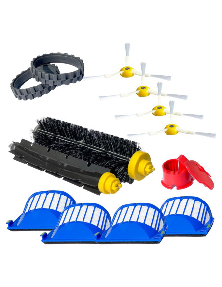 Kit de Repuestos JoyBros para iRobot Roomba Serie 600 - 6 Piezas Kit de Repuestos JoyBros para iRobot Roomba Serie 600 - 6 Piezas