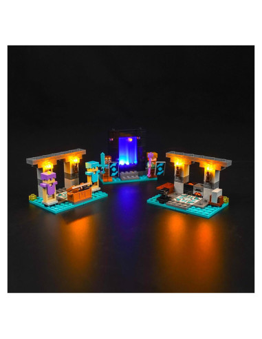 Kit de Luz LED VONADO para Lego Minecraft 21252 - Solo Luces