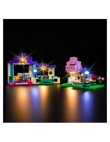 Kit de Luz LED VONADO para Lego Minecraft 21253 - Solo Luces