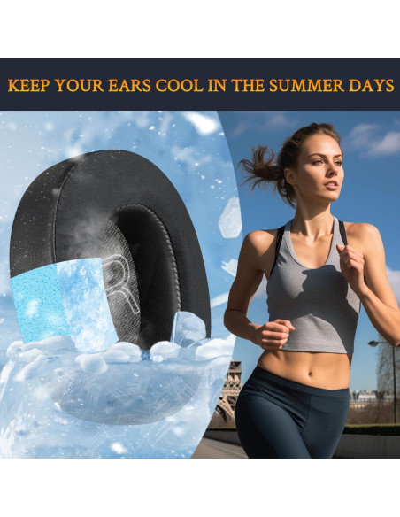 Almohadillas de Reemplazo SOULWIT Gel Refrigerante para Auriculares Steelseries Arctis Nova Pro Almohadillas de Reemplazo SOULWIT Gel Refrigerante para Auriculares Steelseries Arctis Nova Pro